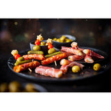 M&S Spanish Pitted Mild Manzanilla olives 157g, imported from the UK
