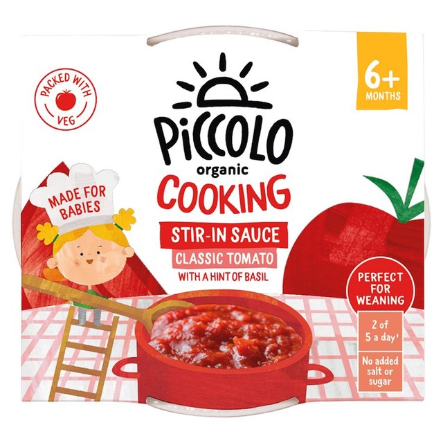 Piccolo Organic Classic Tomato Sauce 120g, imported from the UK