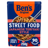 M&S Ben's Original Japanese Teriyaki Style Street Food Microwave Noodles 250g- Buy online at McGrocer