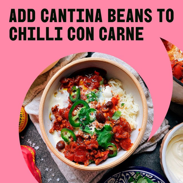 Gran Luchito Cantina black beans 430g, UK version