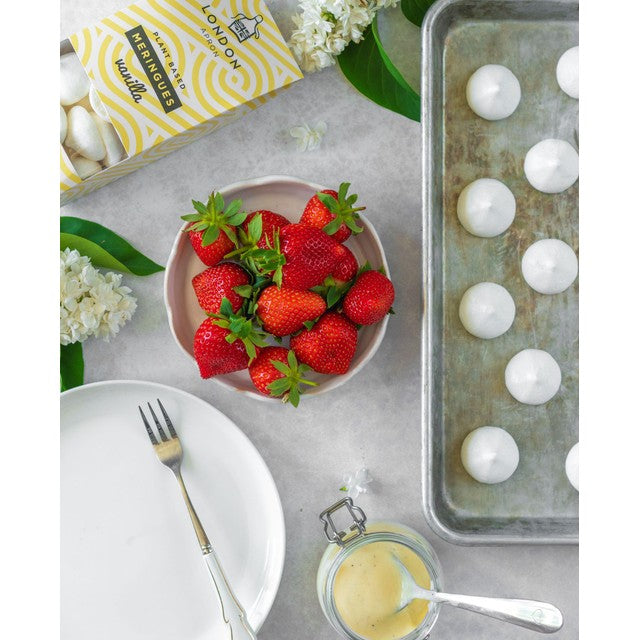 London Apron vanilla plant based meringues 23g, UK version