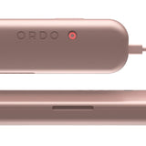 Ordo Sonic+ electric toothbrush with charging travel case in Rose Gold, imported from the UK