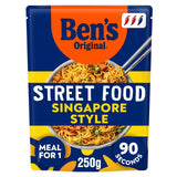 M&S Ben's Original Street Food Singapore Style Microwave Noodles Ready Meal 250g- Buy online at McGrocer