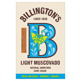 Billington's Light Muscovado sugar 500g, UK version