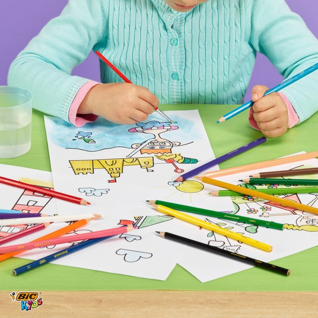 Bic kids watercolour pencils 12 pack - British product