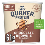 M&S Quaker Oats High Protein Chocolate Brownie Porridge Pot 61g- Buy online at McGrocer