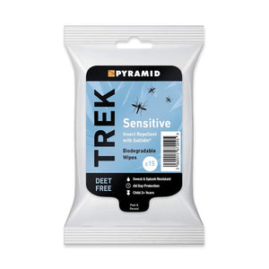 Pyramid Protect Trek Sensitive insektmiddelservietter 15 stk. per pakke