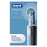 Oral-B Vitality PRO Black & Blue Duo Pack Electric Toothbrush