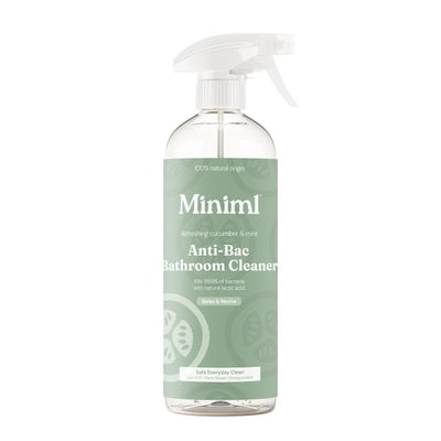 M&S Miniml Cucumber & Mint Anti-Bac Bathroom Cleaner Spray 750ml- Buy online at McGrocer