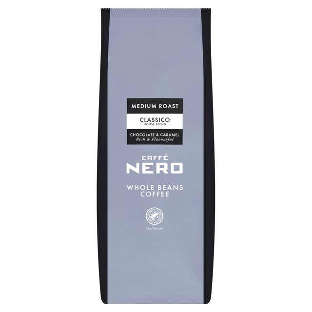 Caffe Nero Classico whole coffee beans, UK version