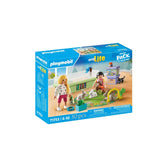 M&S Playmobil My Life Family with Rabbits Starter Pack Toy Playset- Buy online at McGrocer