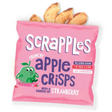 Scrapples Apple & Strawberry fruit crisps 12g (British brand)