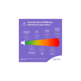 EarHub Sleepwell Soft Silicone Earplugs 6 Pair - British product