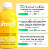 The Turmeric Co. Raw Turmeric Vitamin C & D3 Shot 420ml (British brand)