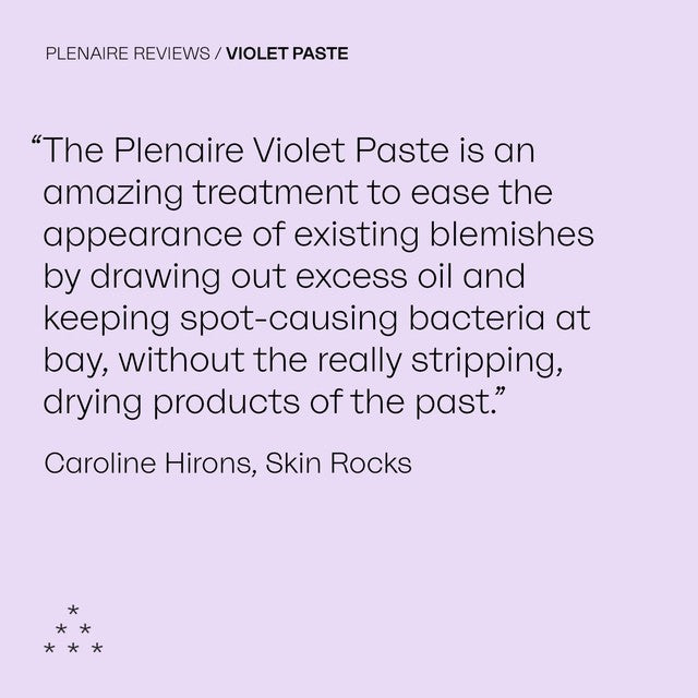 Plenaire Violet Paste overnight blemish solution (British brand)
