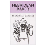 Hebridean Bakery heather honey shortbread biscuits 150g, UK version