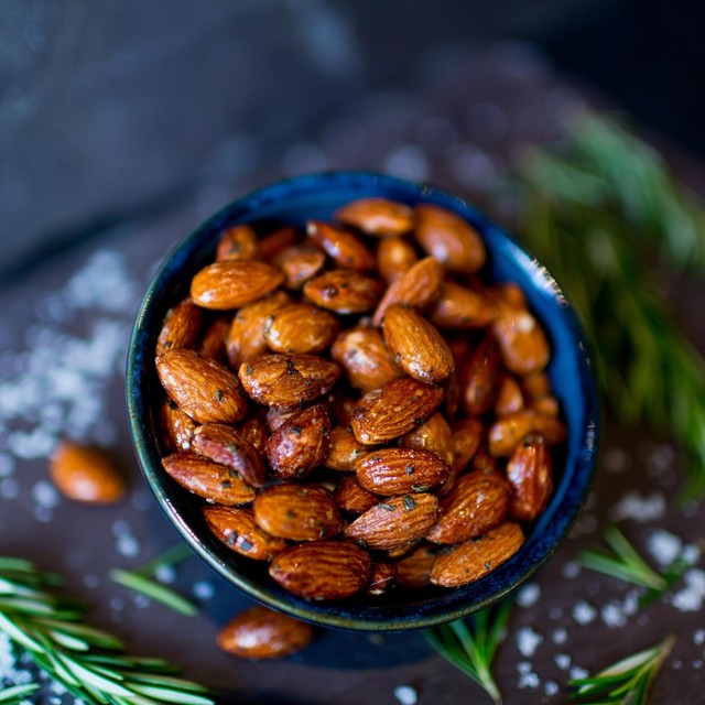 Mr Filbert's French Rosemary Almonds 100g, imported from the UK