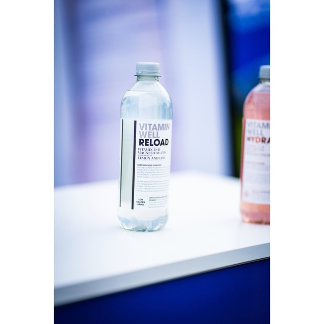 Vitamin Well lemon and lime flavoured water 500ml (British brand)