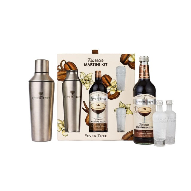 Fever-Tree Espresso Martini Cocktail Kit with 500ml Mixer and Vodka, UK version
