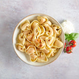 Dell'Ugo tomato mozzarella tortelloni pasta, UK version