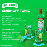 Smirnoff Red Label Vodka 1L (British brand)
