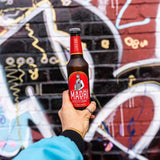 Madri Excepcional lager 4 x 330ml bottles, imported from the UK