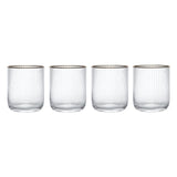M&S Mikasa Sorrento 4pc Crystal Stemless Glasses 400ml- Buy online at McGrocer