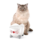 Catit Pixi Fountain White cat drinking fountain - British product