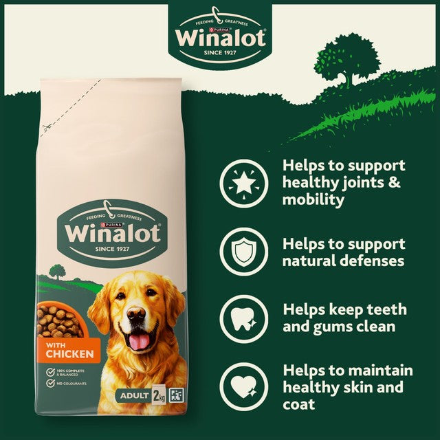 Winalot chicken dry dog food - British product