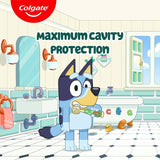 Colgate Bluey kids toothpaste 75ml tube, imported from the UK