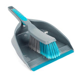 M&S Beldray Kitchen Dustpan and Brush Set Grey Blue- Buy online at McGrocer