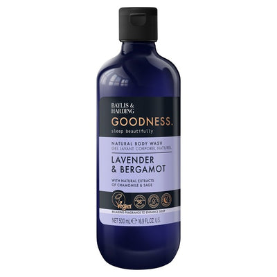 M&S Baylis & Harding Goodness Sleep Body Wash 500ml- Buy online at McGrocer