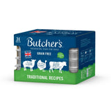 Butcher's dog food trays mixed varieties 24x150g - British product