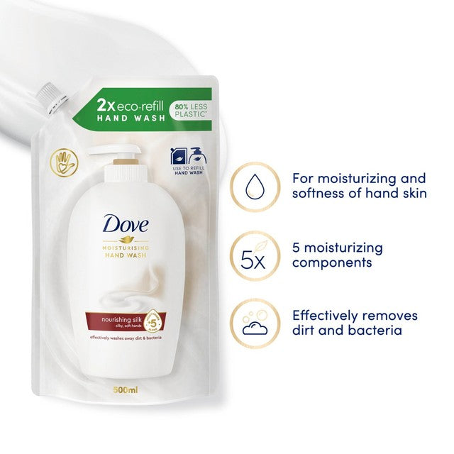 Dove Fine Silk hand wash 500ml - British product