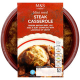 M&S beef dumpling casserole mini meal 200g, imported from the UK