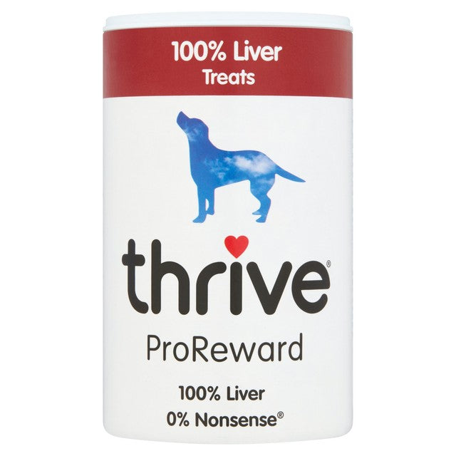 Thrive ProReward 100% Liver Dog Treats 60g (British brand)