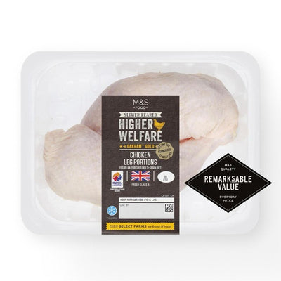 M&S Oakham Gold Hähnchenschenkelportionen, frisches Geflügel, 600 g
