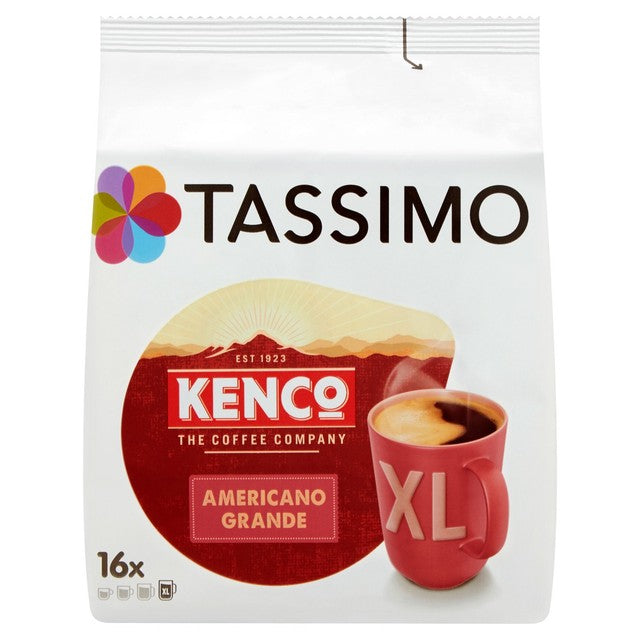 Tassimo Kenco Americano Grande coffee capsules 16 pack (British brand)