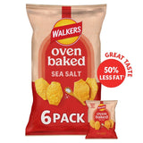 M&S Walkers Baked Sea Salt Crisp Multipack Snack 6 Packs- Buy online at McGrocer
