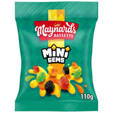 M&S Maynards Bassetts Mini Gems Fruit Flavour Jelly Sweets 110g- Buy online at McGrocer