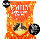 M&S Emily Veg Crisps Seaweed Crisps Vegan Cheese Flavour 18g- Buy online at McGrocer