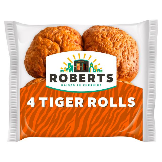 Roberts Tiger Rolls 4x75g