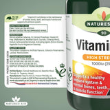 Natures Aid High Strength Vitamin D3 Tablets 1000iu 90 Tablets, imported from the UK