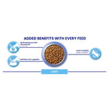 Purina One light dry cat food with chicken and wheat 2.8kg, imported from the UK