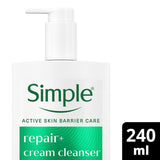 M&S Simple Repair+ Replenish Cream Cleanser Face Cleanser 240ml- Buy online at McGrocer