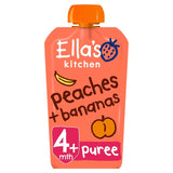 M&S Ella's Kitchen Peaches and Bananas Baby Food Puree Pouch 120g- Buy online at McGrocer