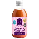 Nojo white miso cooking sauce gluten free 200ml, imported from the UK