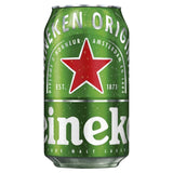 Heineken lager beer 6 x 330ml cans, UK version