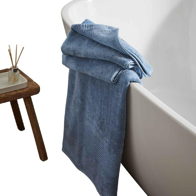 M&S Egyptian cotton face towel denim - British product