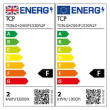 TCP LED G4 bulb 2W warm white 200 lumens (British brand)